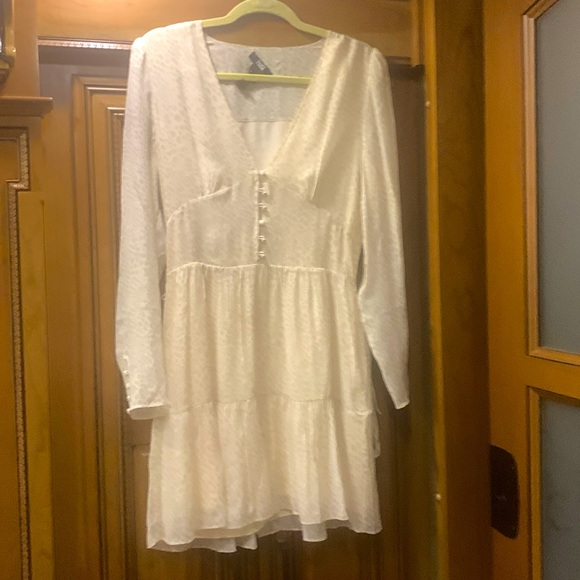 NWOT Paige Silk Mini Dress Size Medium - Picture 6 of 13